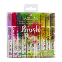 Akvarelové tužky Ecoline Brush Pen Botanic