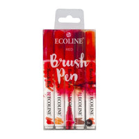Akvarelové tužky Ecoline Brush Pen Red