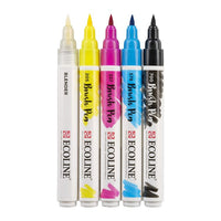 Akvarelové pera Ecoline Brush Pen Primary