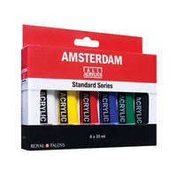 Sada akrylových barev AMSTERDAM Standard Series 6 x 20 ml