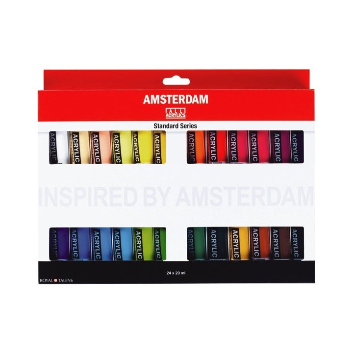 Sada akrylových barev AMSTERDAM STANDARD SERIES / 24x20ml