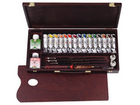 Sada akrylových barev Rembrandt Professional 15x40ml + příslušenství