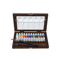 Akvarelové barvy Van Gogh 12x10ml + příslušenství