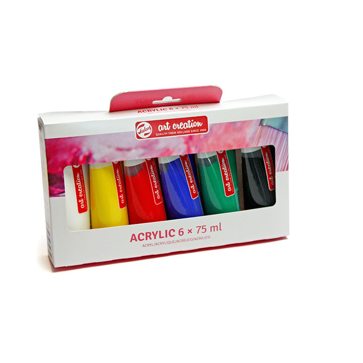 Sada akrylových barev ArtCreation ESSENTIALS 6 x 75 ml