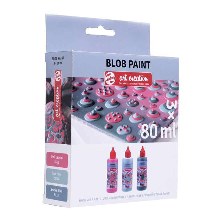 Kreativní sada Art Creation Blob Paint růžová 3 x 80 ml