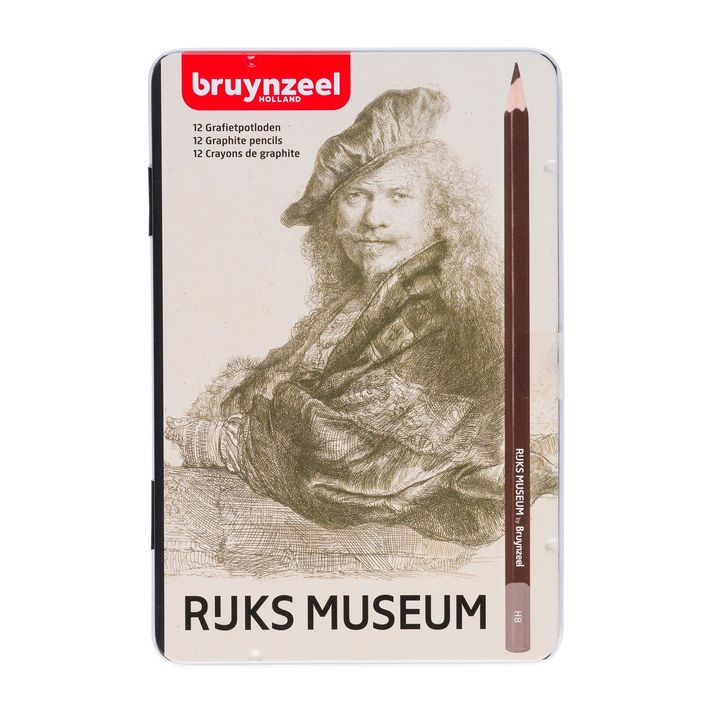 Grafitové tužky Bruynzeel Holland / sada 6 ks