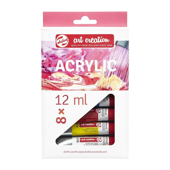 Akrylové barvy art creation / sada 8 x 12 ml