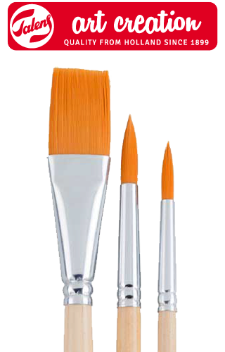 štětce ArtCreation pro akvarelové malbu - 3 dílná sada