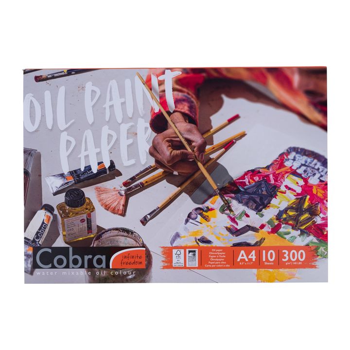 Blok papírů pro olejové barvy