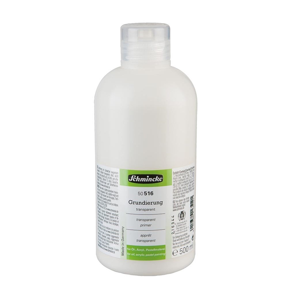 Schmincke transparentní šepsový základ Transparent primer 500 ml