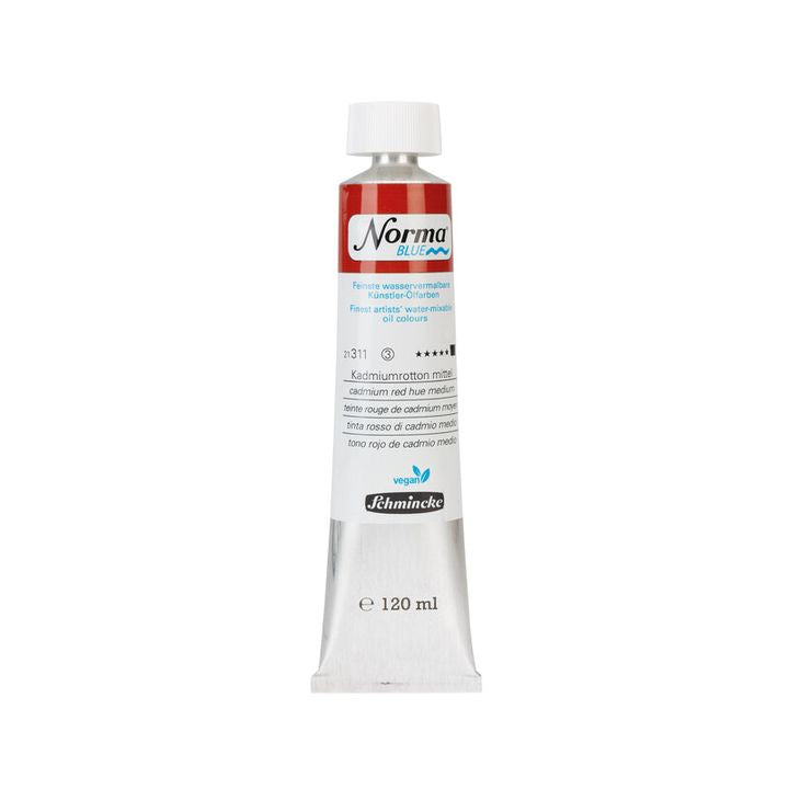 Schmincke Norma modré olejové barvy 120 ml – 311 kadmium červený odstín střední