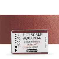 Schmincke Horadam akvarelové barvy v celé pánvičce – 645 Indian red