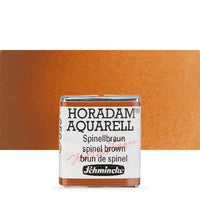 Schmincke Horadam akvarelové barvy v poloviční pánvičce – 650 spinel brown