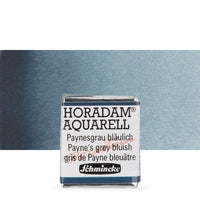 Schmincke Horadam akvarelové barvy v poloviční pánvičce – 787 Paynes grey bluish