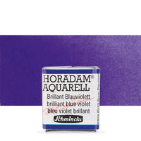 Schmincke Horadam akvarelové barvy v poloviční pánvičce – 910 brilliant blue violet