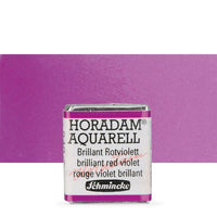 Schmincke Horadam akvarelové barvy v poloviční pánvičce – 940 brilliant red violet