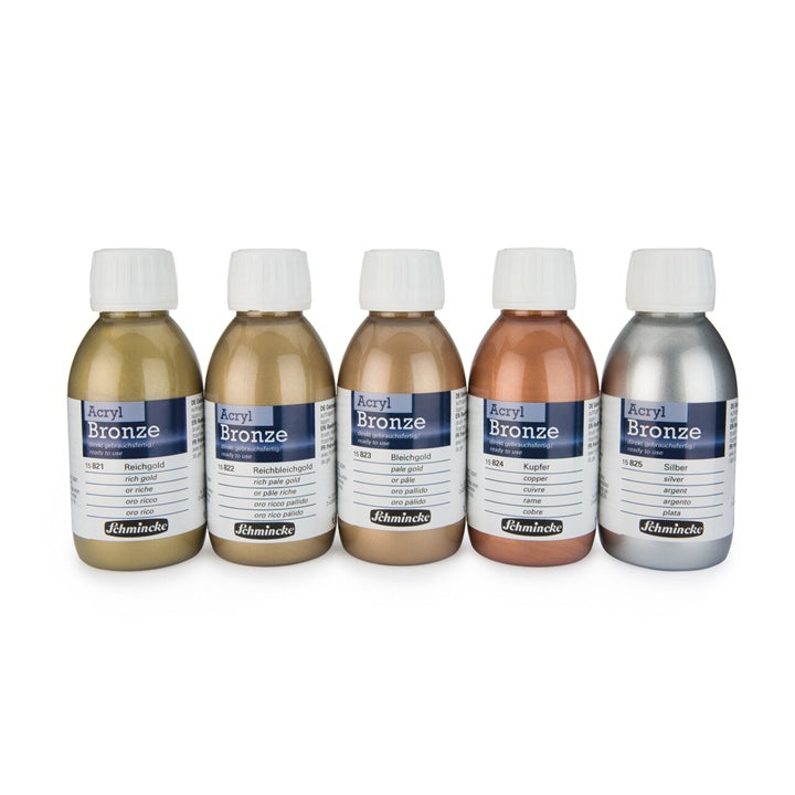 Metalický bronz Acryl-Bronze Schmincke 150 ml