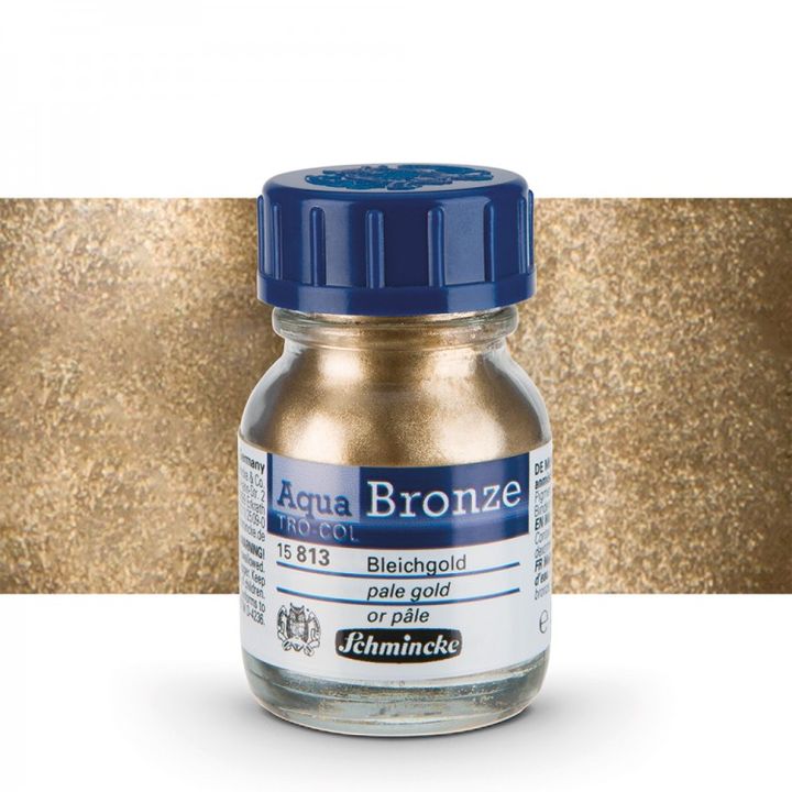 Metalický prášek Aqua-Bronze Schmincke 20 ml