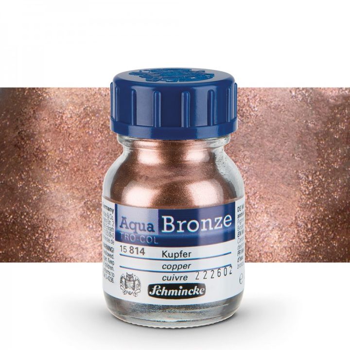Metalický prášek Aqua-Bronze Schmincke 20 ml