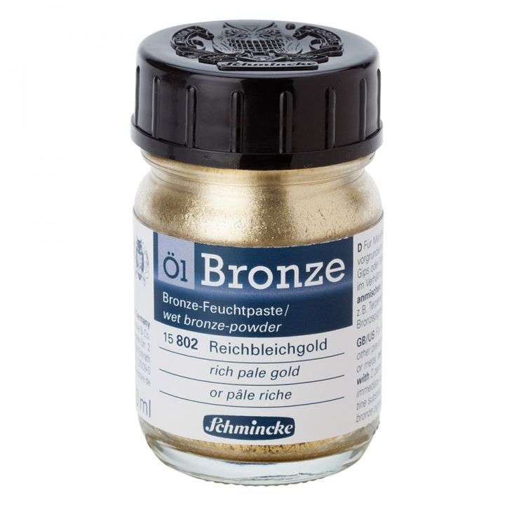 Metalický prášek Oil-Bronze Schmincke 50 ml