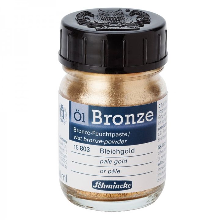 Metalický prášek Oil-Bronze Schmincke 50 ml