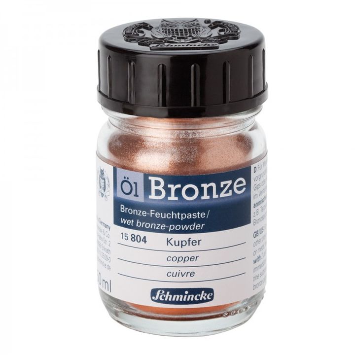 Metalický prášek Oil-Bronze Schmincke 50 ml
