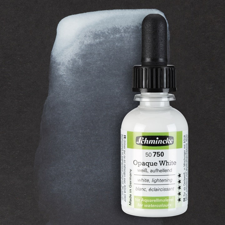 Médium Opaque white pro akvarelové barvy 30 ml