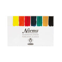 Sada profesionálních olejových barev v tubách Schmincke Norma Professional 8 x 35 ml