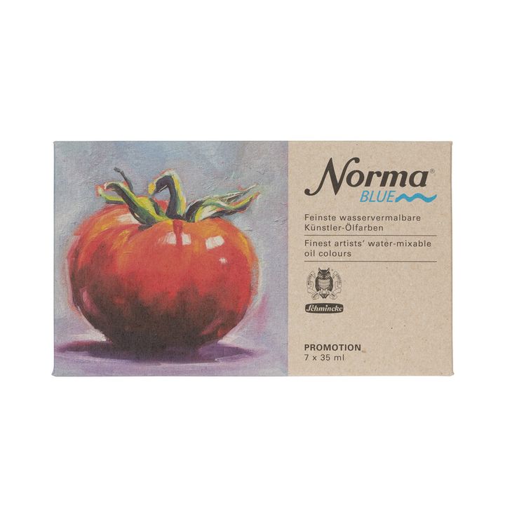 Sada modrých olejových barev Schmincke Norma