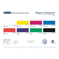 Sada základních kvašových barev Schmincke AKADEMIE 8 x 60 ml