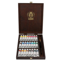 Schmincke HORADAM Vodové barvy v dřevěné krabičce 24x15ml