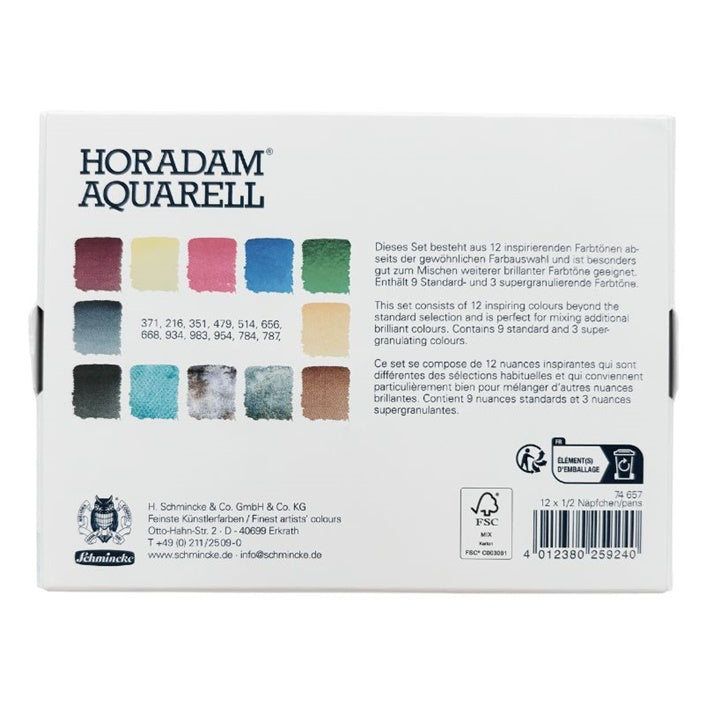 Inspirační sada Schmincke HORADAM Aquarell