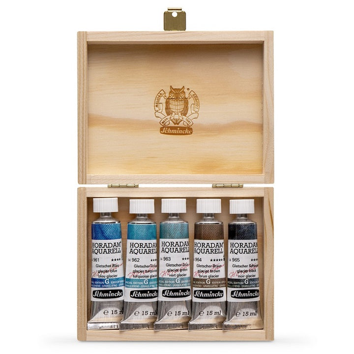 Sada akvarelových barev Schmincke Super Granulation 5x15ml