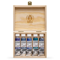 Sada akvarelových barev v tubách Schmincke Super Granulation 5x15ml
