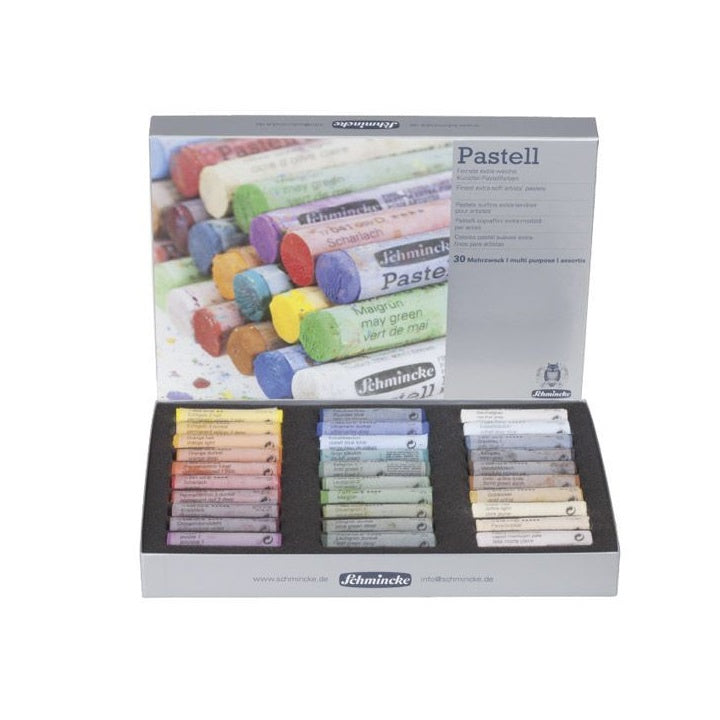 Suché pastely Schmincke MULTI PURPOSE - sada 30 ks