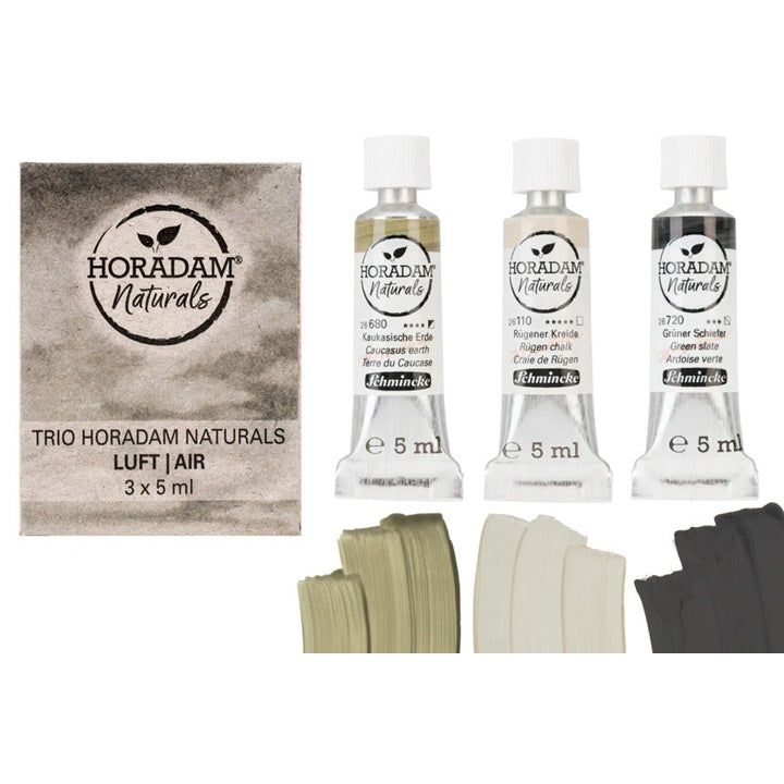 Sada akvarelů Trio Air HORADAM Naturals