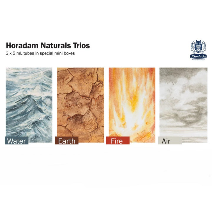 Sada akvarelů Trio Air HORADAM Naturals