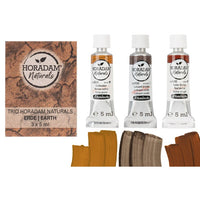 Sada akvarelů HORADAM Naturals Trio Earth