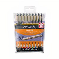 Sada kreativních per SAKURA Pigma Brush / 9 dílná