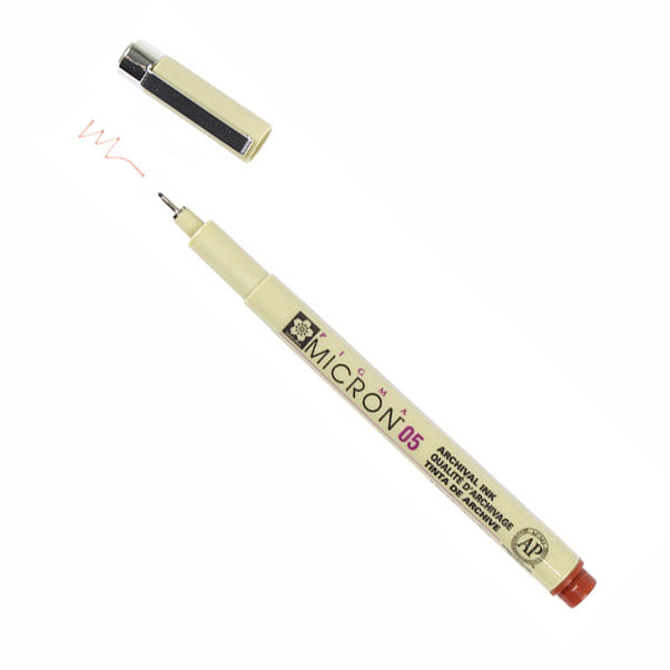 Technické pero SAKURA Pigma Micron BROWN