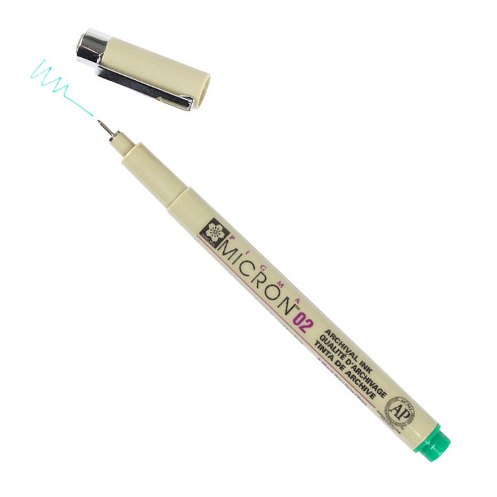 Technické pero SAKURA Pigma Micron GREEN