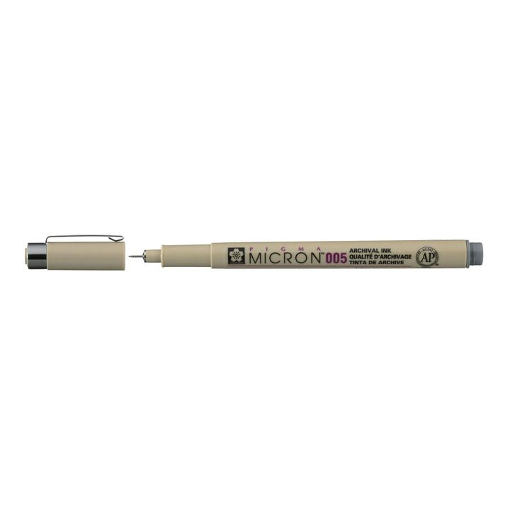 Technické pero SAKURA Pigma Micron tmavě šedé