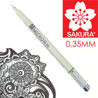 Technické pero SAKURA Pigma Micron BLACK