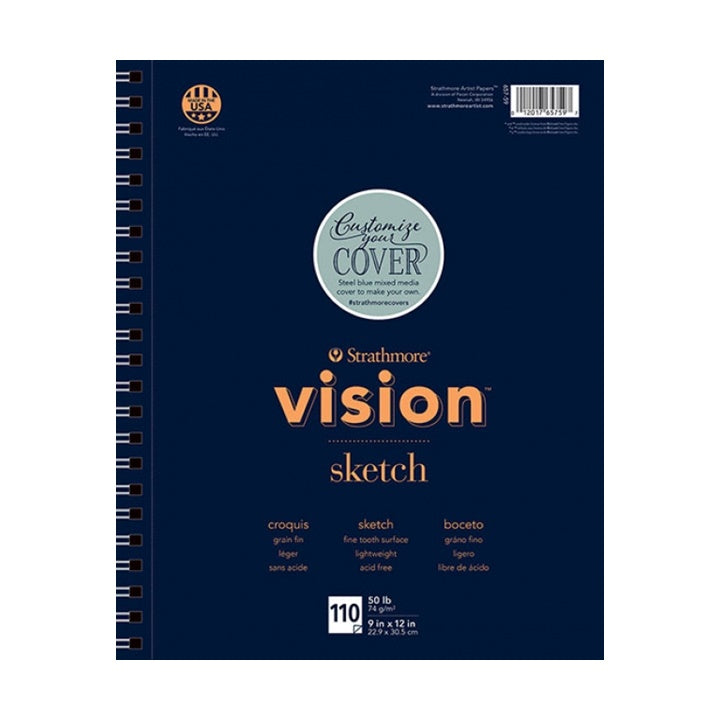 Skicovací blok Strathmore Vision 110 listový - 22.9 x 30.5 cm