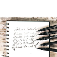 Sada popisovačů UNI PIN fineliner Artist Selection 5 ks
