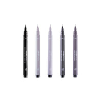 Sada popisovačů UNI PIN fineliner Elegant Tones 5 ks