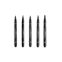 Sada popisovačů UNI PIN fineliner Love Lettering 5 ks