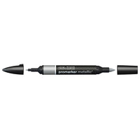 Popisovač Winsor & Newton Promarker Metallic – Stříbro