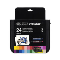 Sada 25 popisovačů Winsor & Newton Promarkers v penálu