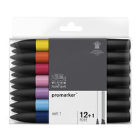 Sada popisovačů Winsor & Newton Promarker - základní odstíny